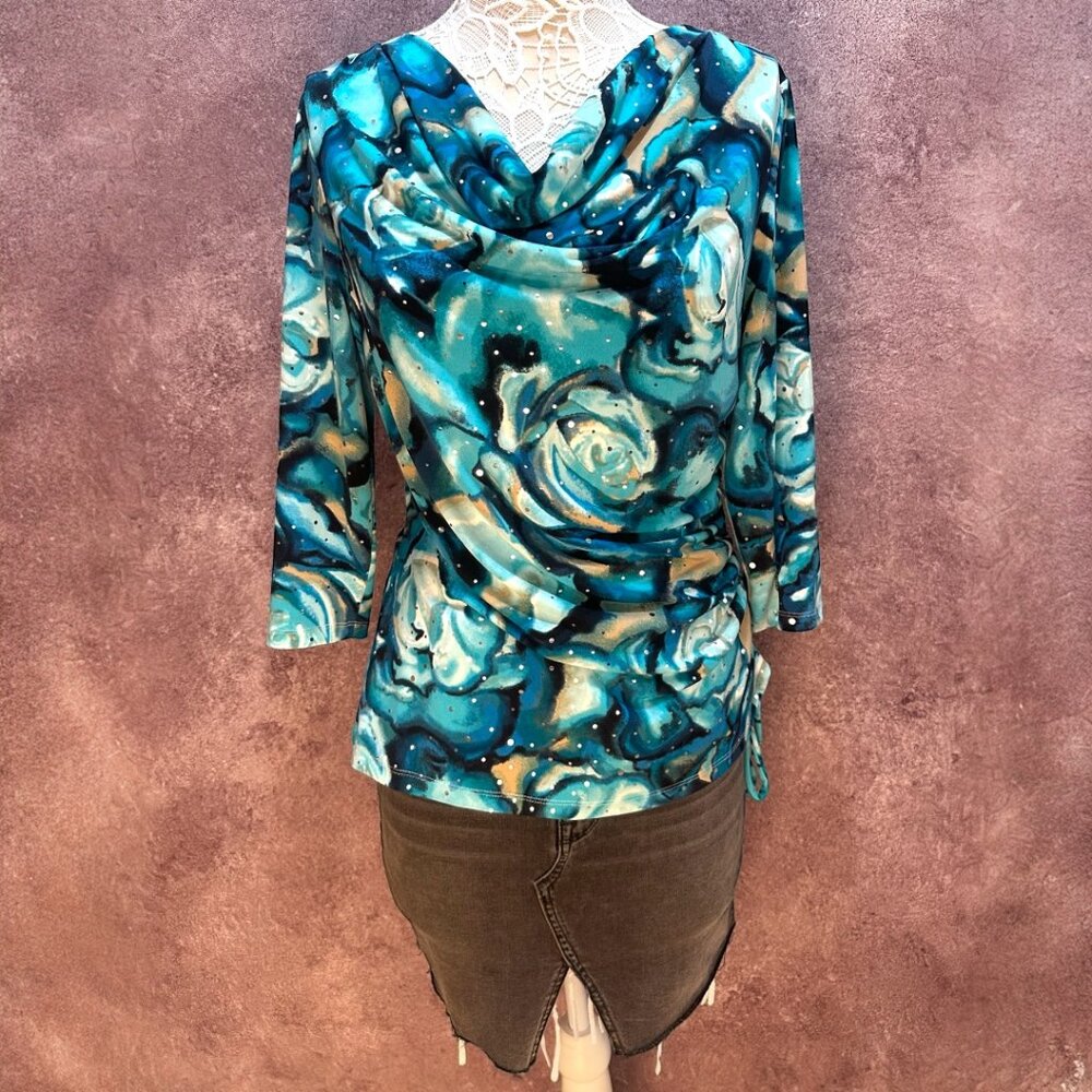 Jm Collection Rose Top - image 1